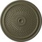 Ekena Millwork Trinity Ceiling Medallion (Fits Canopies up to 3"), Hand-Painted Spartan Stone, 22"OD x 1 3/4"P CM22TNSSF - alternate 1